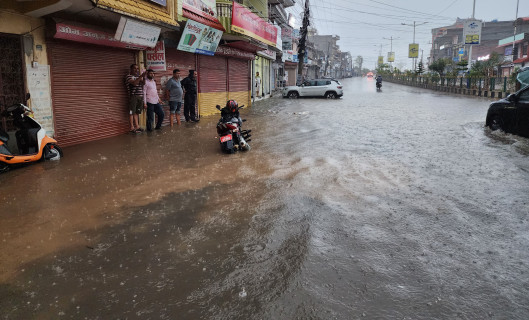 वाग्मतीसहित यी प्रदेशमा हुनेछ आज भारी वर्षा